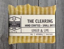 Load image into Gallery viewer, The Clearing Exfoliating Bar- Ginger & Lime