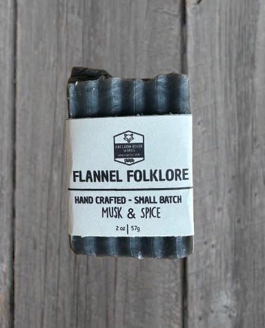 Flannel Folklore- Musk & Spice (1/2 Bar)