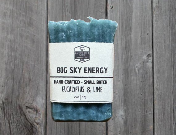 Big Sky Energy- Eucalyptus & Lime (1/2 Bar)