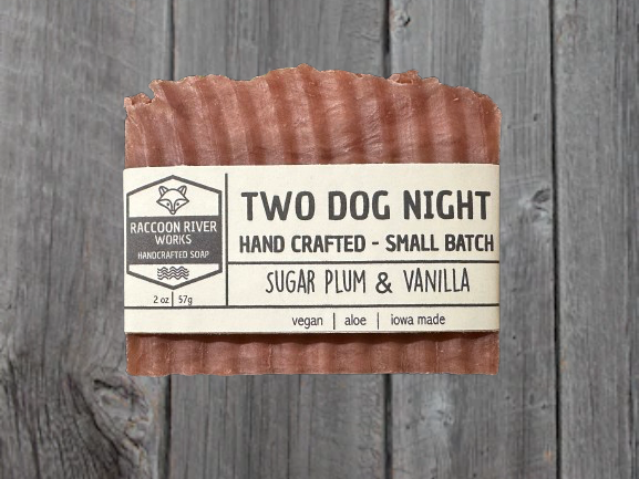 Two Dog Night- Sugar Plum & Vanilla (1/2 Bar)