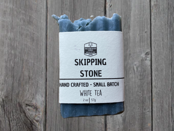 Skipping Stone- White Tea (1/2 Bar)