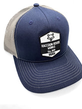 Load image into Gallery viewer, Raccoon River Works Logo Trucker
