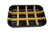 Load image into Gallery viewer, Plastic Free - Biodegradable - Modern Bamboo Soap Dish
