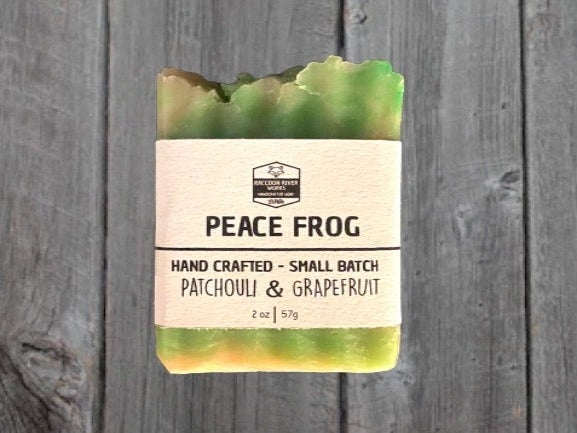 Peace Frog- Patchouli & Grapefruit (1/2 Bar)